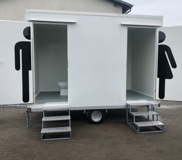 Remorque sanitaire double autonome