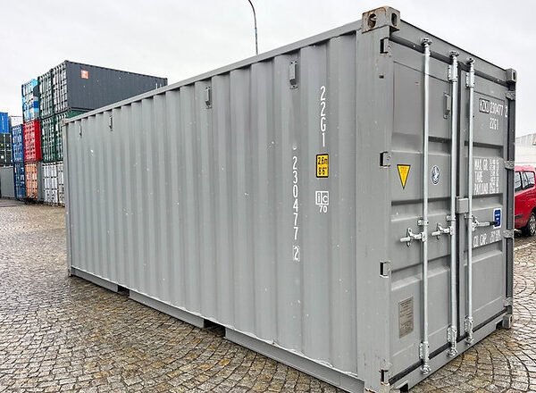 Conteneur Tridoor 6 m (20 pieds) – 3 portes